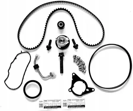 Kit de distribution complet d'origine pour 1.2 PureTech : courroie, galets, joints et visserie