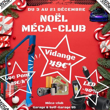 LES 3 CADEAUX DE NOEL MECA-CLUB