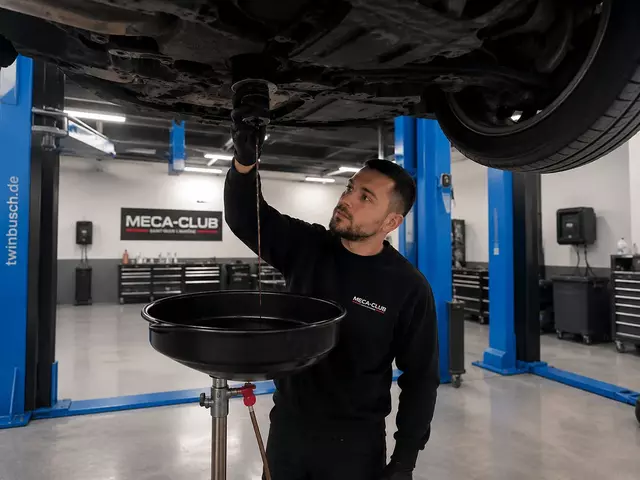 Vidange et entretien courant au garage Méca-Club